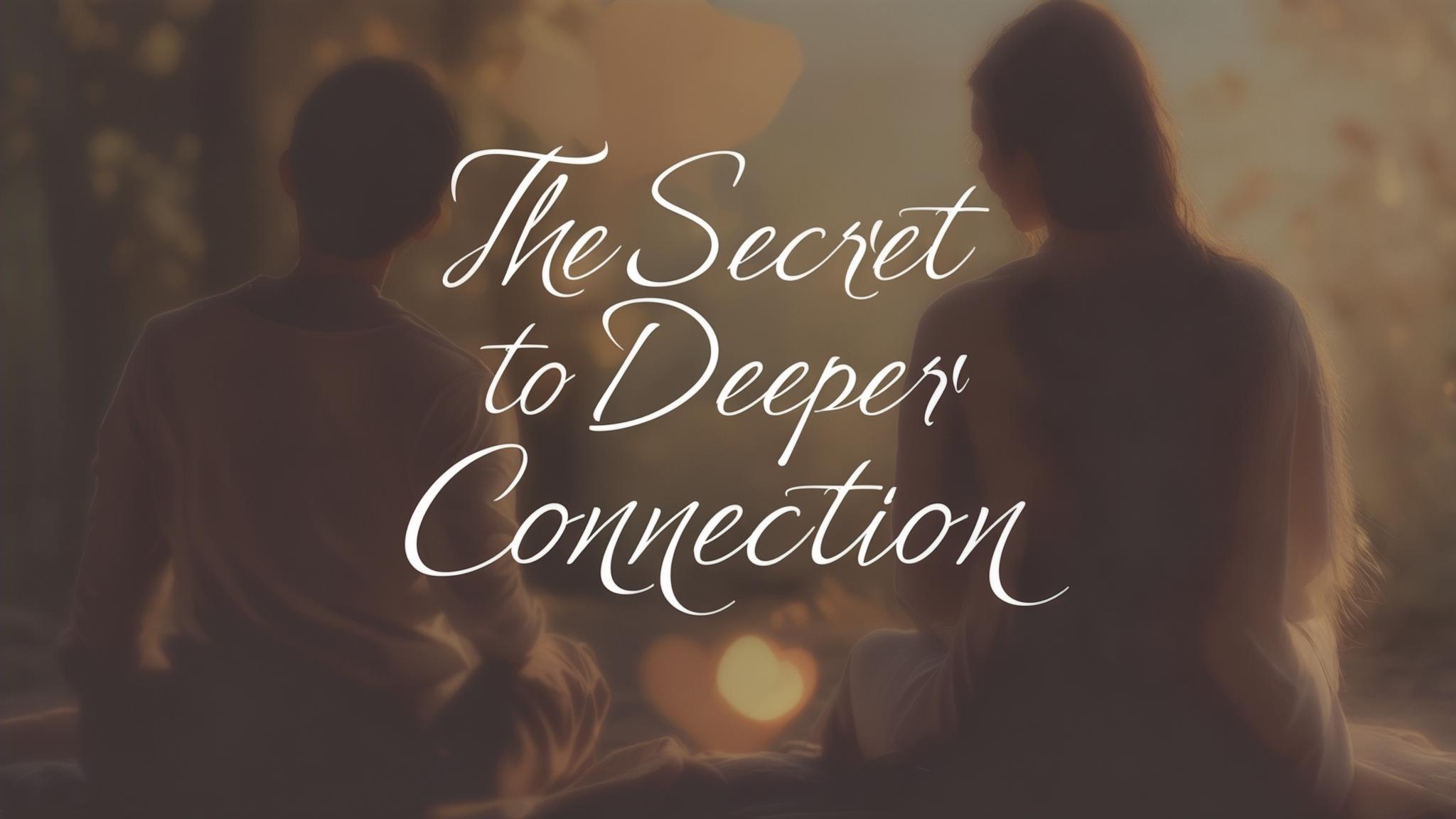 Sexual Questions: The Secret to Deeper Connection